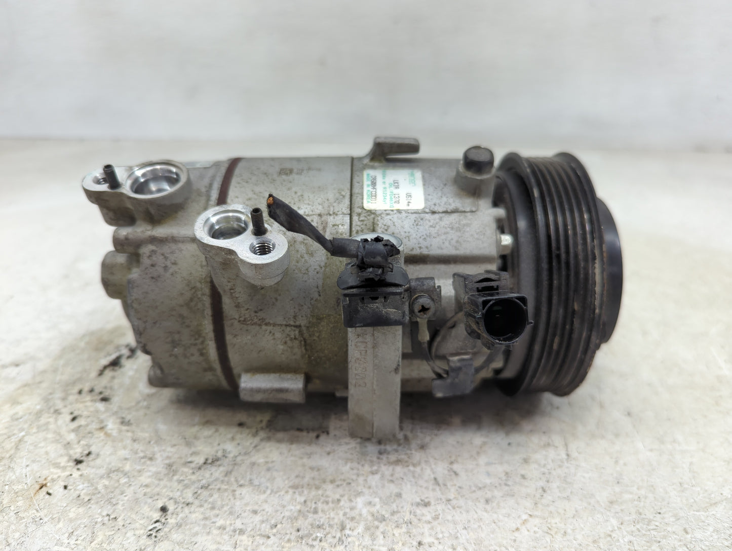 2014-2018 Kia Forte Air Conditioning A/c Ac Compressor Oem - Oemusedautoparts1.com