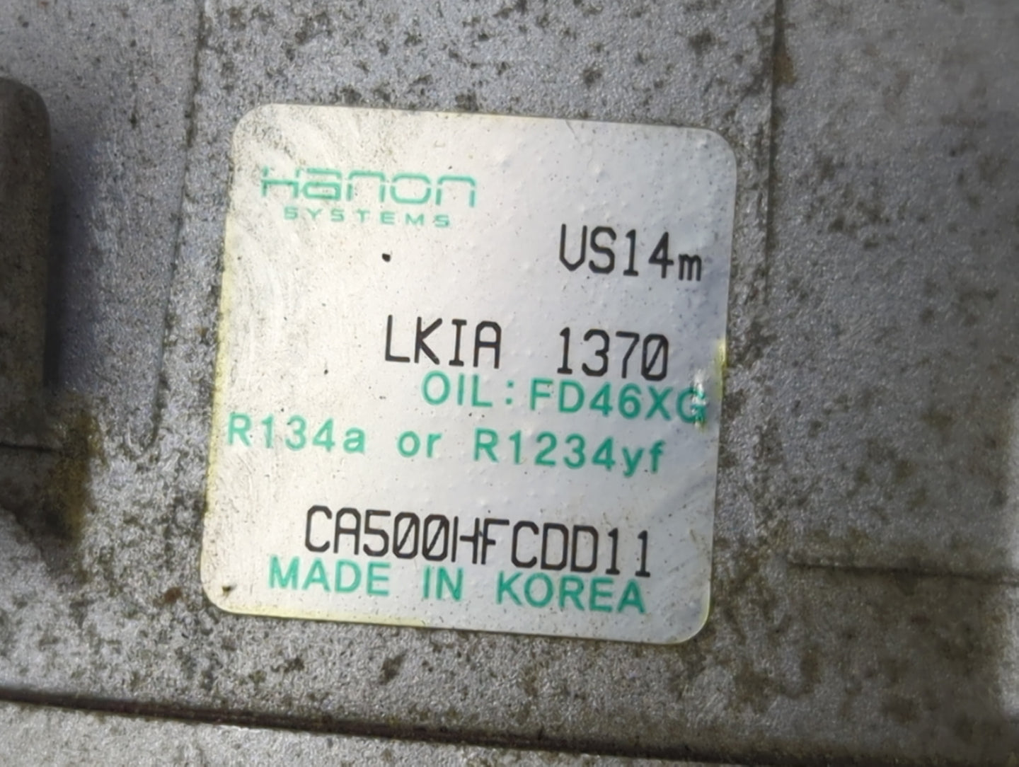 2014-2018 Kia Forte Air Conditioning A/c Ac Compressor Oem - Oemusedautoparts1.com