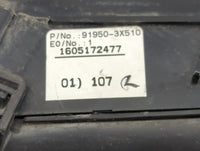 2017-2018 Kia Forte Fusebox Fuse Box Panel Relay Module P/N:91950-3X510 Fits Fits 2017 2018 OEM Used Auto Parts - Oemusedaut