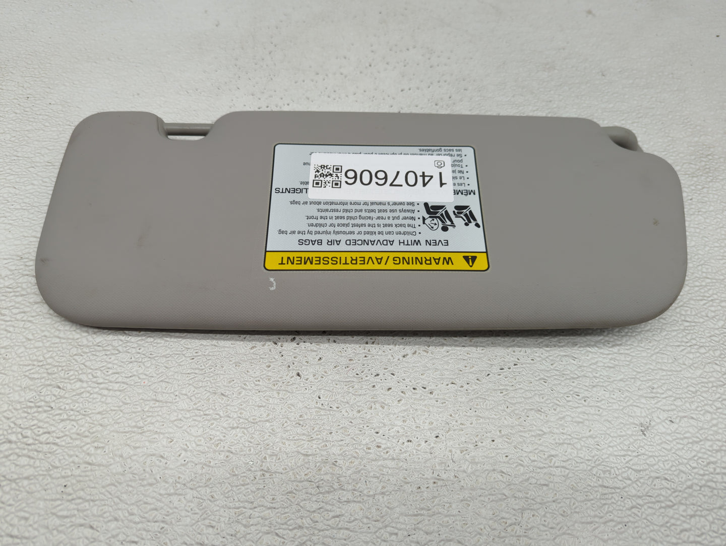 2017-2018 Kia Forte Sun Visor Shade Replacement Driver Left Mirror Fits Fits 2017 2018 OEM Used Auto Parts - Oemusedautopart