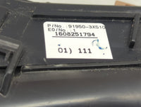 2017-2018 Kia Forte Fusebox Fuse Box Panel Relay Module P/N:91950-3X510 Fits Fits 2017 2018 OEM Used Auto Parts - Oemusedaut