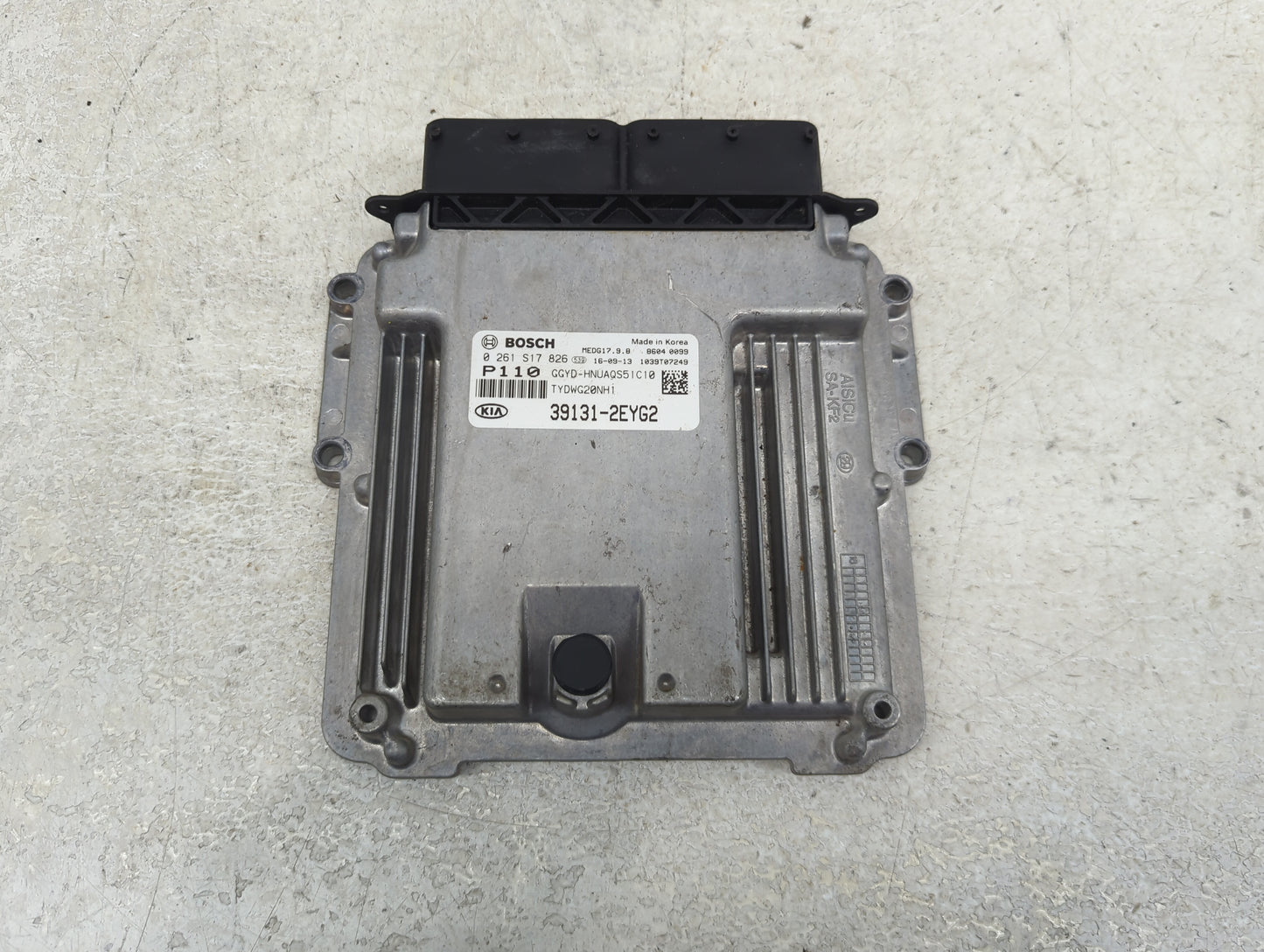 2017-2018 Kia Forte PCM Engine Control Computer ECU ECM PCU OEM P/N:39131-2EYG2 0261S17826 Fits Fits 2017 2018 OEM Used Auto