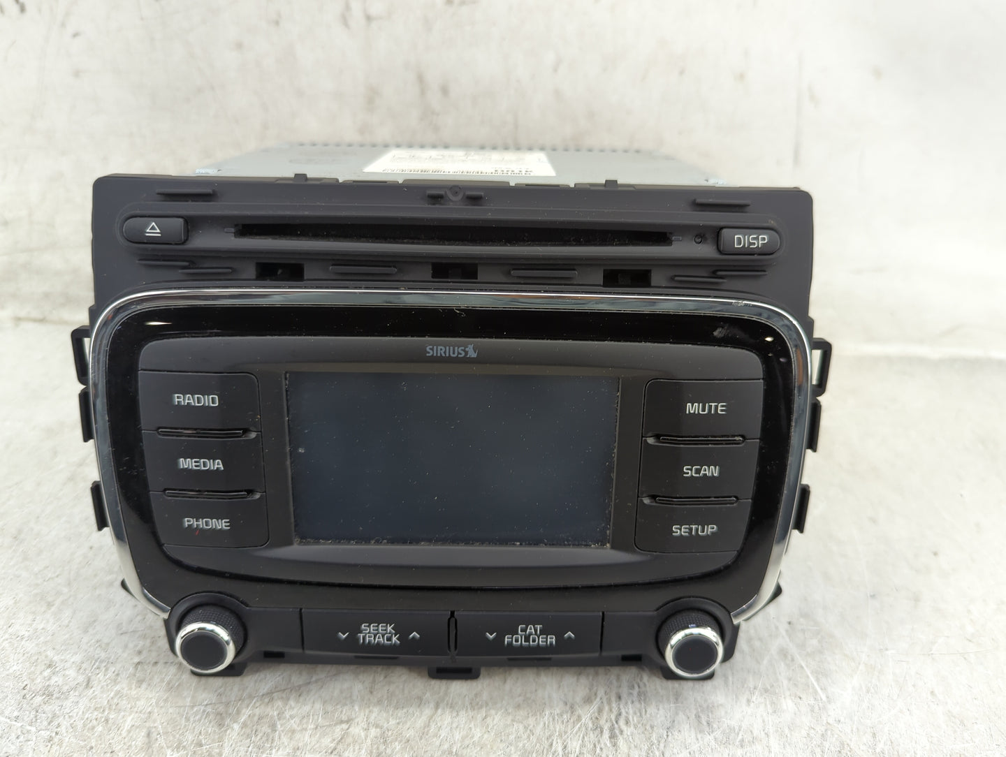 2017-2018 Kia Forte Radio AM FM Cd Player Receiver Replacement P/N:96180-B0010WK AM1A0B0AN Fits Fits 2017 2018 OEM Used Auto