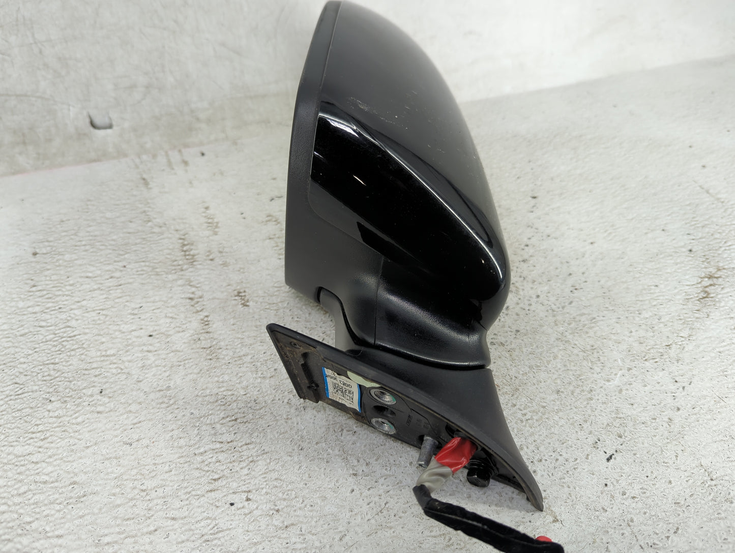 2016-2018 Kia Forte Driver Left Side View Manual Door Mirror Black - Oemusedautoparts1.com