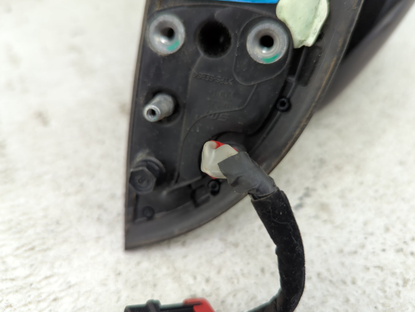 2016-2018 Kia Forte Driver Left Side View Manual Door Mirror Black - Oemusedautoparts1.com