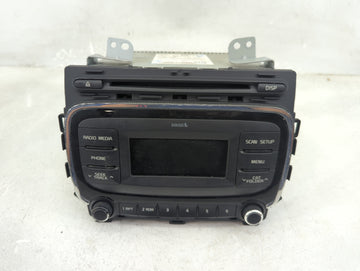 2017-2018 Kia Forte Radio AM FM Cd Player Receiver Replacement P/N:96170-B0110WK Fits Fits 2017 2018 OEM Used Auto Parts - O
