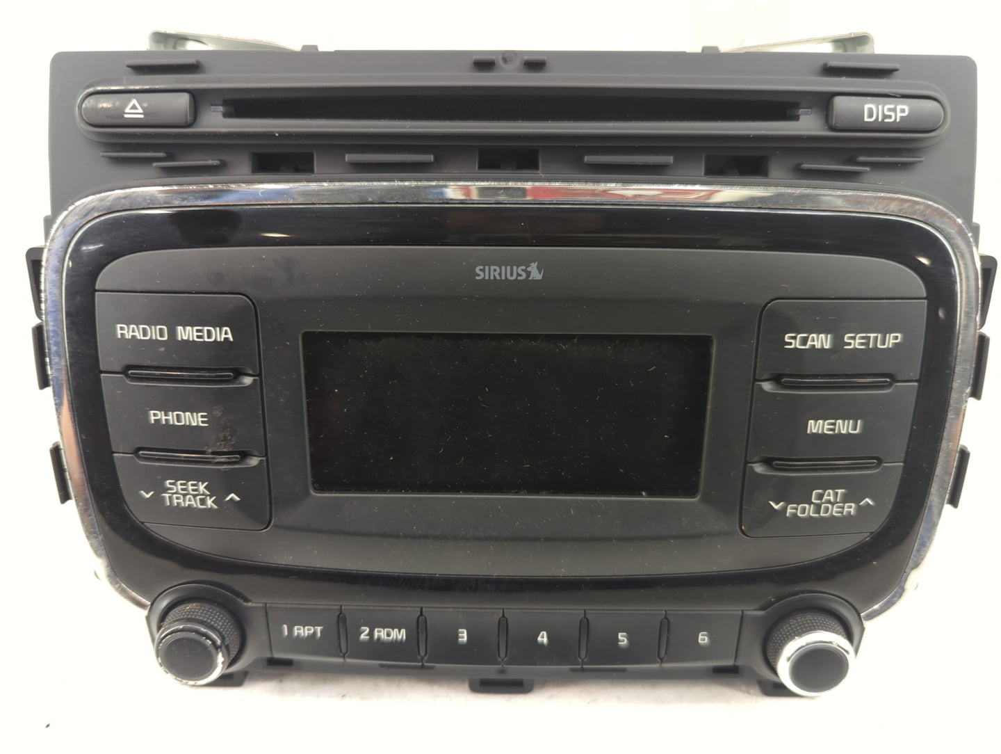 2017-2018 Kia Forte Radio AM FM Cd Player Receiver Replacement P/N:96170-B0110WK Fits Fits 2017 2018 OEM Used Auto Parts - O