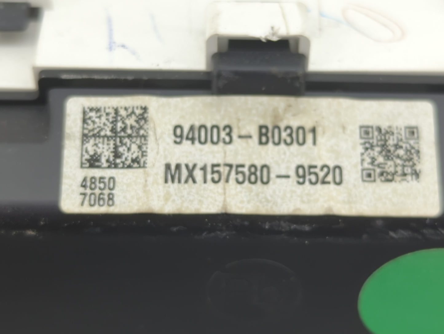 2017-2018 Kia Forte Instrument Cluster Speedometer Gauges P/N:94003-B0301 MX157580-9520 Fits Fits 2017 2018 OEM Used Auto Pa