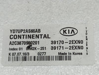 2017-2018 Kia Forte PCM Engine Control Computer ECU ECM PCU OEM P/N:YD7UP2AS65AB A2C3870980201, 39170-2EXN0 Fits Fits 2017 2