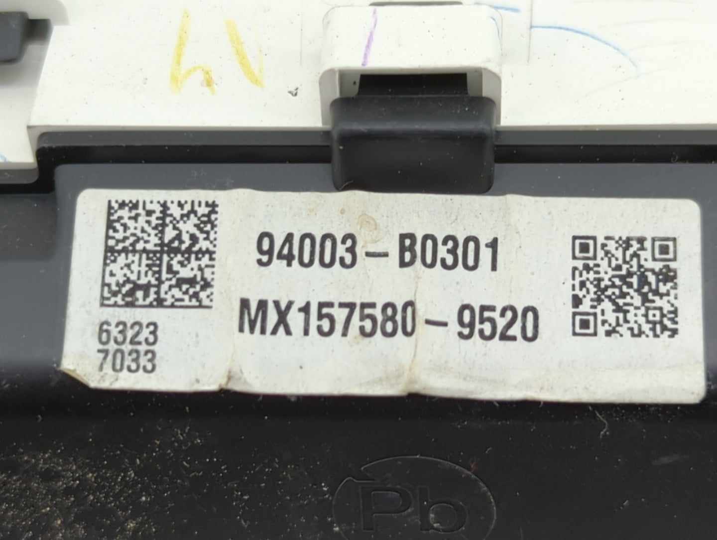 2017-2018 Kia Forte Instrument Cluster Speedometer Gauges P/N:94003-B0301 MX157580-9520 Miles: Fits Fits 2017 2018 OEM Used 