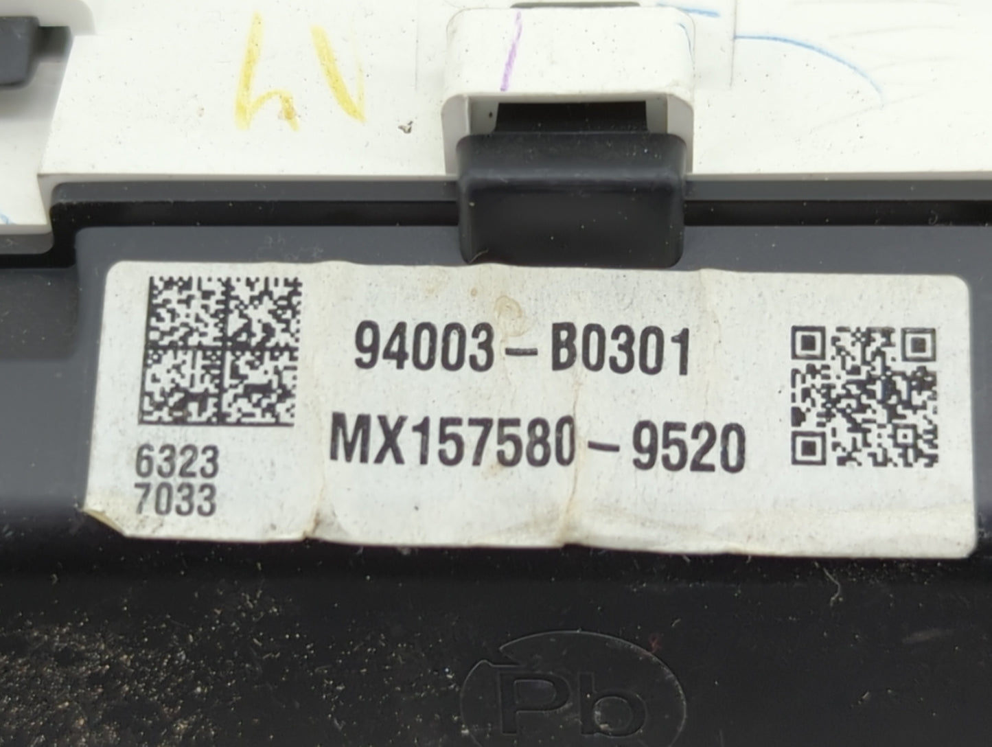 2017-2018 Kia Forte Instrument Cluster Speedometer Gauges P/N:94003-B0301 MX157580-9520 Miles: Fits Fits 2017 2018 OEM Used 