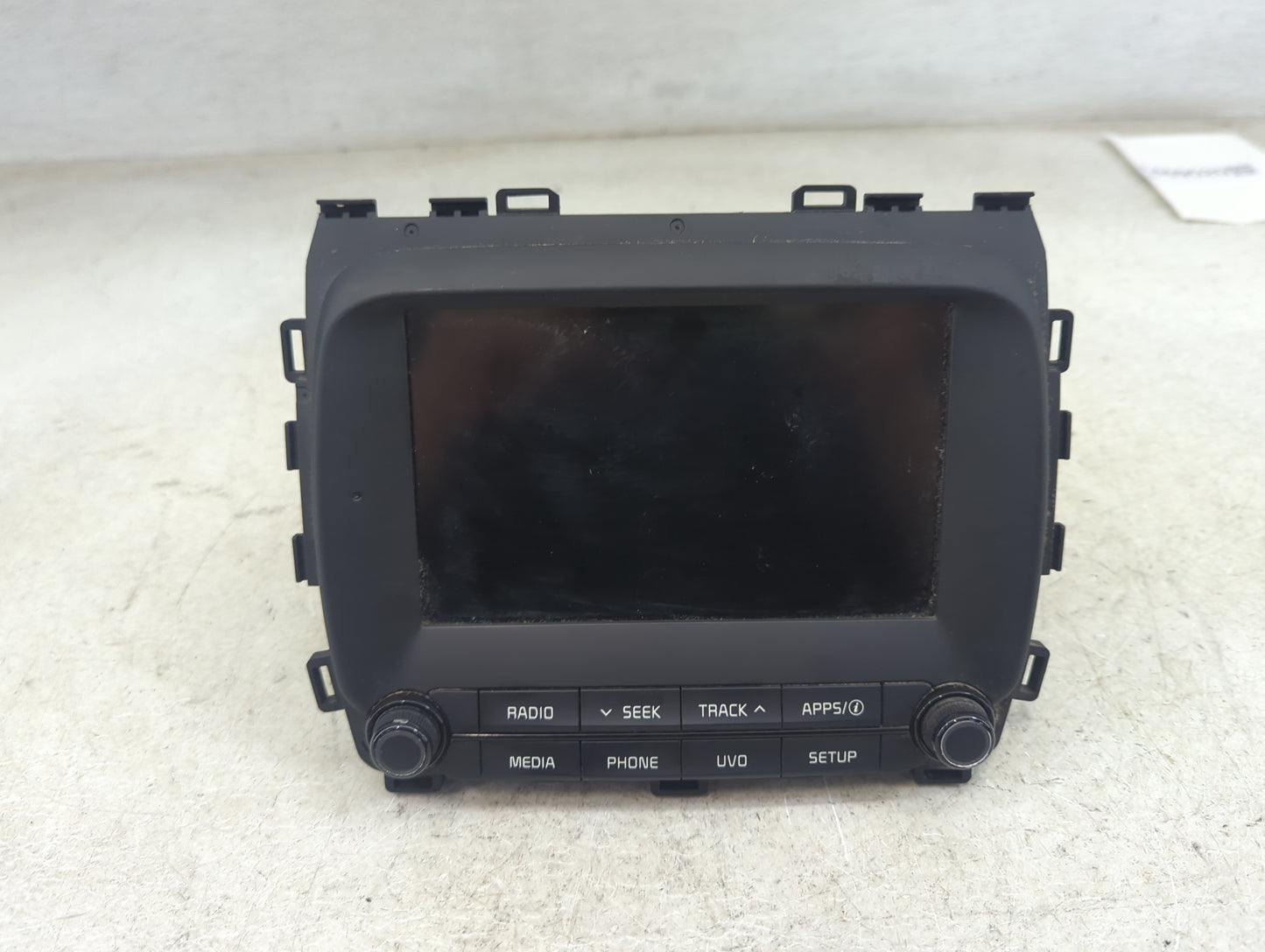 2017-2018 Kia Forte Radio AM FM Cd Player Receiver Replacement P/N:96160-B0010WK TQ8-ACBB0B0A Fits Fits 2017 2018 OEM Used A