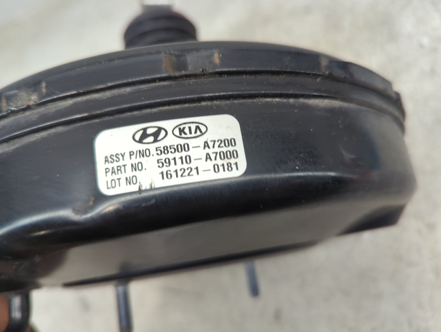 2014-2018 Kia Forte Power Brake Booster Oem 1489921 - Oemusedautoparts1.com