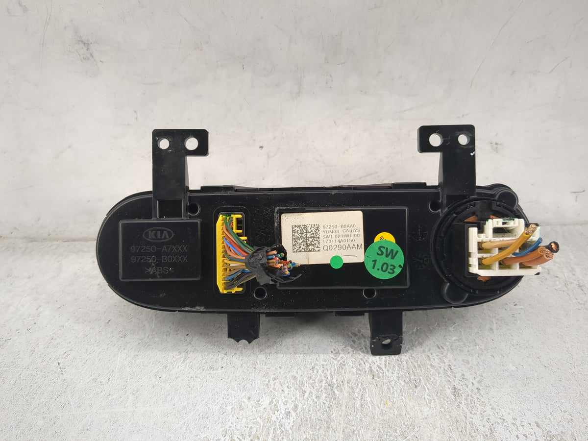 2017-2018 Kia Forte Climate Control Module Temperature AC/Heater Replacement P/N:97250-B0AA0 Q0290AAM Fits Fits 2017 2018 OE