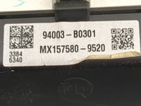 2017-2018 Kia Forte Instrument Cluster Speedometer Gauges P/N:94003-B0301 MX157580-9520 Miles: Fits Fits 2017 2018 OEM Used 