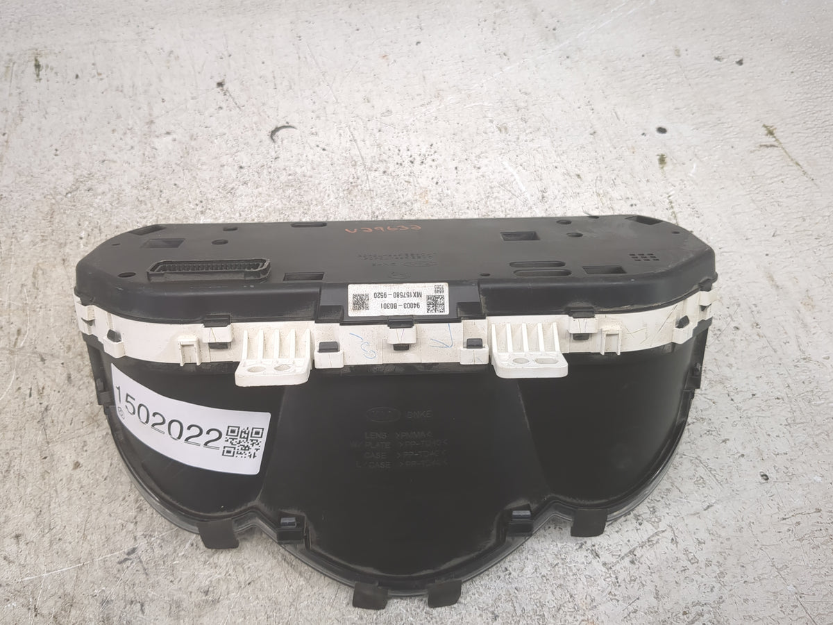 2017-2018 Kia Forte Instrument Cluster Speedometer Gauges P/N:94003-B0301 MX15758O-9520 Miles: Fits Fits 2017 2018 OEM Used 