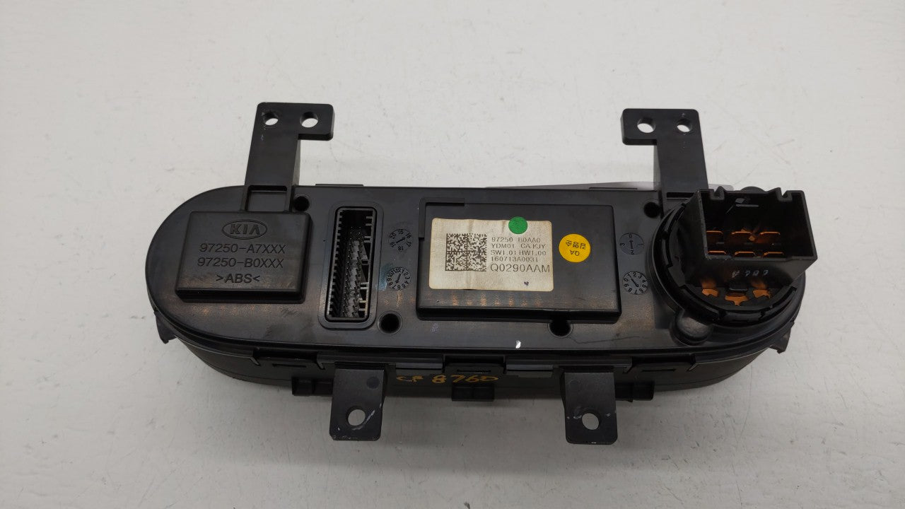 2017-2018 Kia Forte Climate Control Module Temperature AC/Heater Replacement P/N:97250-A7XXX 97250-B0AA0 Fits Fits 2017 2018