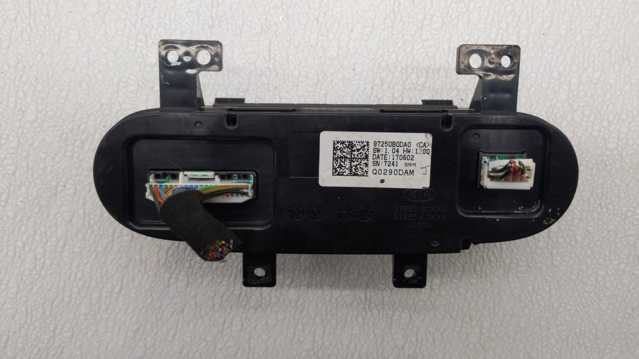 2017-2018 Kia Forte Climate Control Module Temperature AC/Heater Replacement P/N:97250B0DA0 Fits Fits 2017 2018 OEM Used Aut