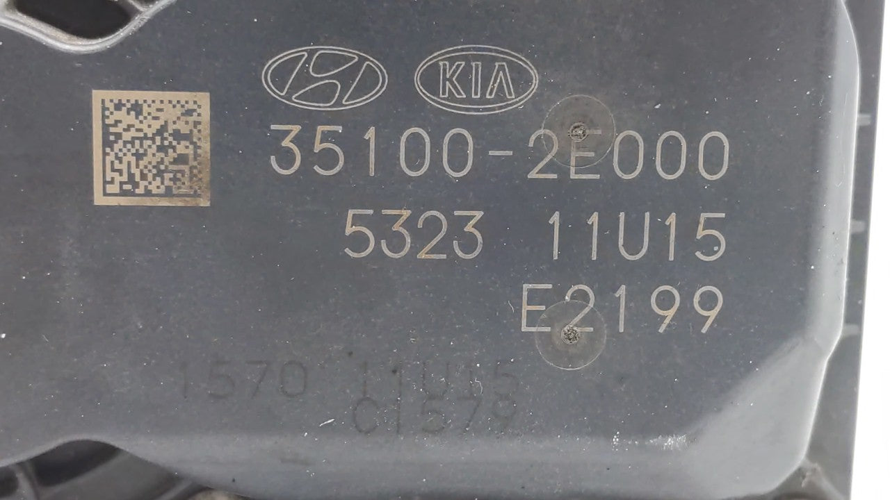 2014-2018 Kia Forte Throttle Body P/N:35100-2E000 Fits Fits 2011 2012 2013 2014 2015 2016 2017 2018 2019 OEM Used Auto Parts