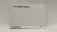 2017 Kia Forte Owners Manual Book Guide P/N:B0S4-EE68B OEM Used Auto Parts - Oemusedautoparts1.com