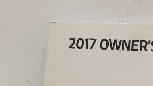2017 Kia Forte Owners Manual Book Guide P/N:B0S4-EE68B OEM Used Auto Parts