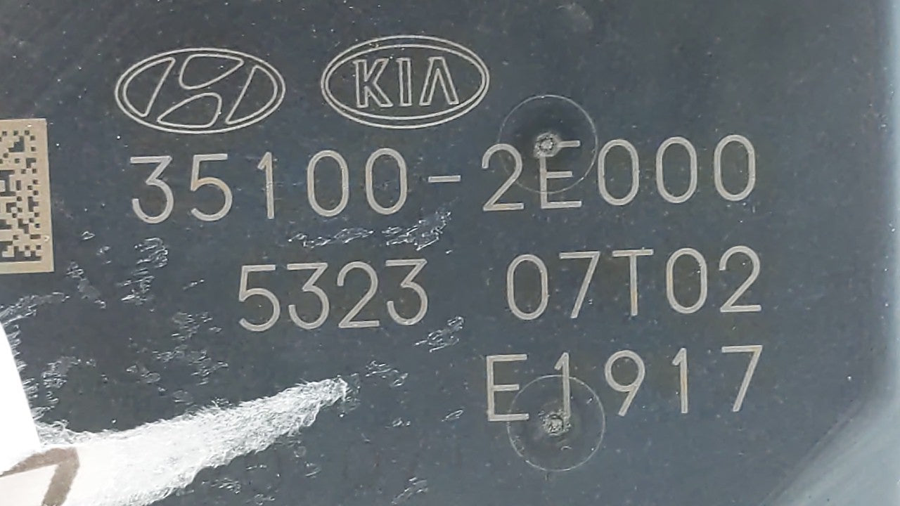 2014-2018 Kia Forte Throttle Body P/N:35100-2E000 Fits Fits 2011 2012 2013 2014 2015 2016 2017 2018 2019 OEM Used Auto Parts