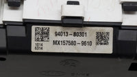 2017-2018 Kia Forte Instrument Cluster Speedometer Gauges P/N:94013-B0301 94003-B0301 Fits Fits 2017 2018 OEM Used Auto Part