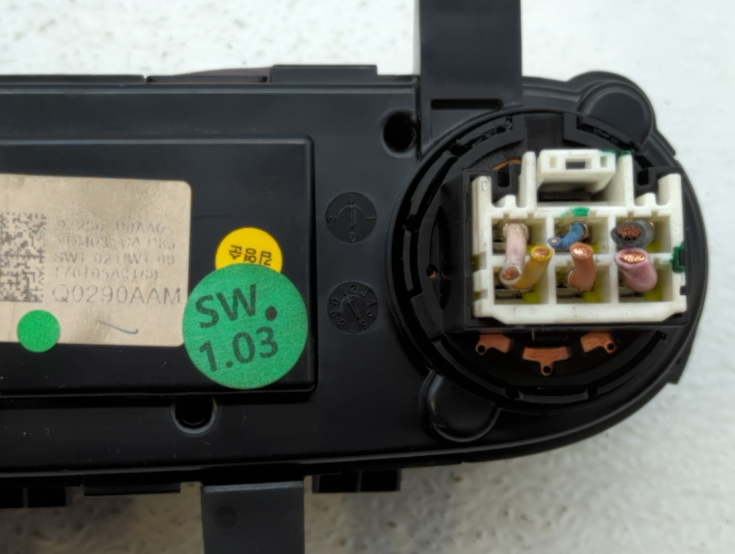 2017-2018 Kia Forte Climate Control Module Temperature AC/Heater Replacement P/N:97250-A7XXX 97250-B0AA0 Fits Fits 2017 2018