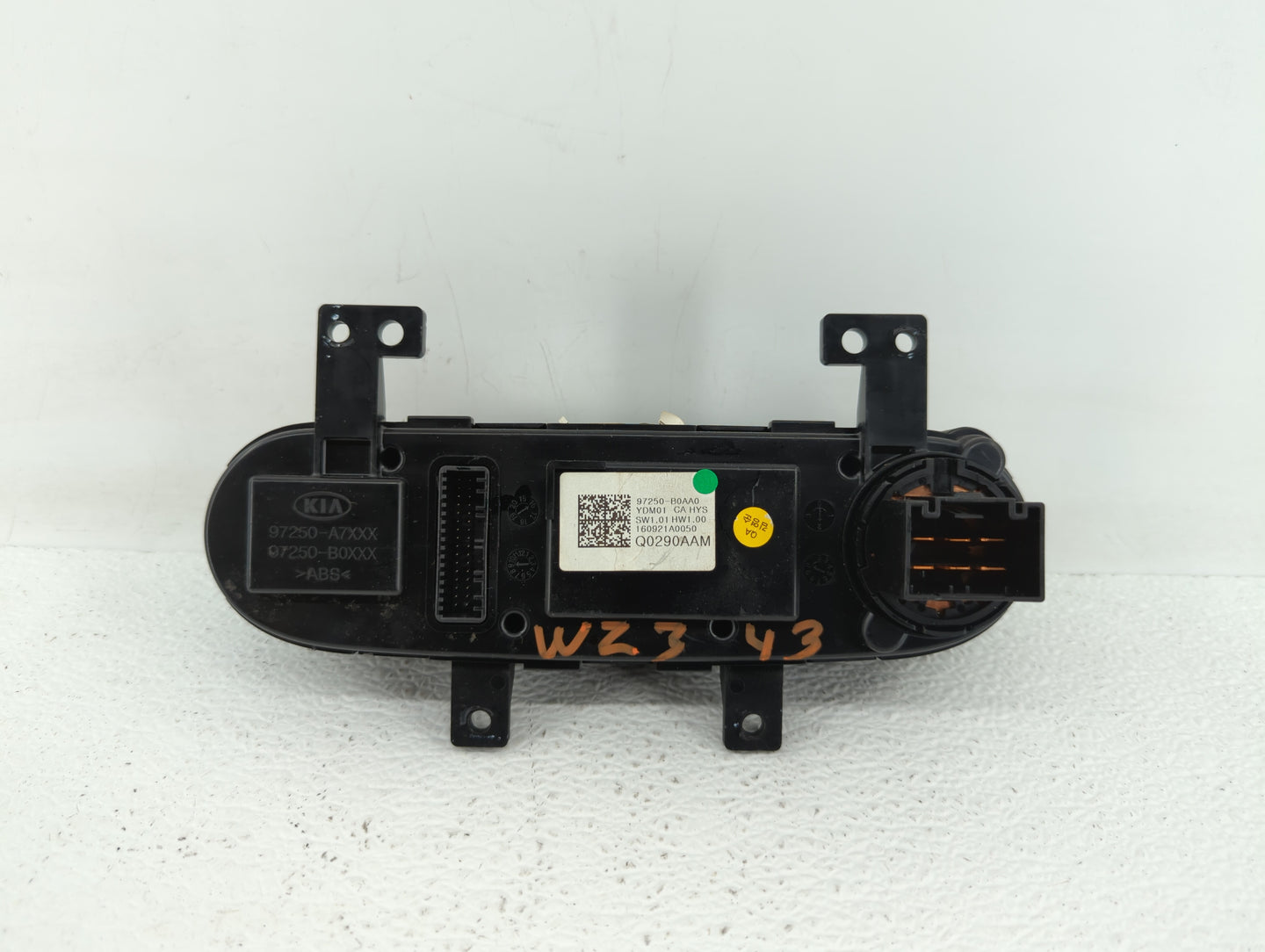 2017-2018 Kia Forte Climate Control Module Temperature AC/Heater Replacement P/N:97250-A7XXX 97250-B0AA0 Fits Fits 2017 2018
