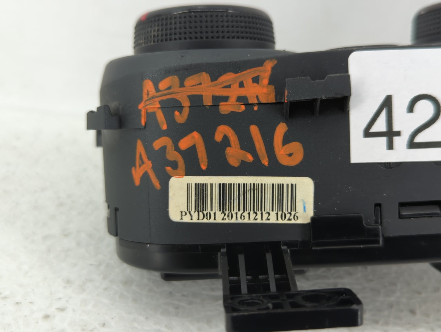 2017-2018 Kia Forte Climate Control Module Temperature AC/Heater Replacement P/N:97250-A7XXX 97250-B0AA0 Fits Fits 2017 2018