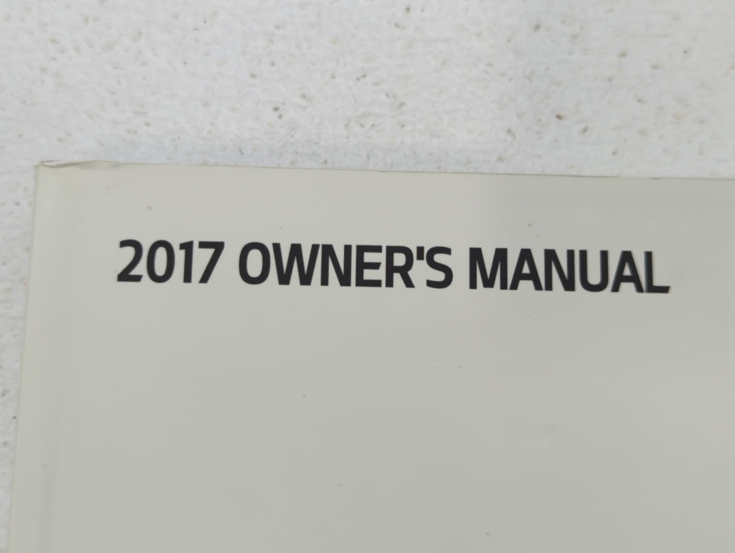 2017 Kia Forte Owners Manual Book Guide OEM Used Auto Parts - Oemusedautoparts1.com