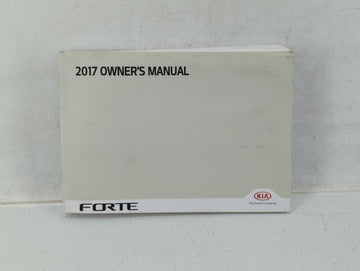 2017 Kia Forte Owners Manual Book Guide OEM Used Auto Parts - Oemusedautoparts1.com