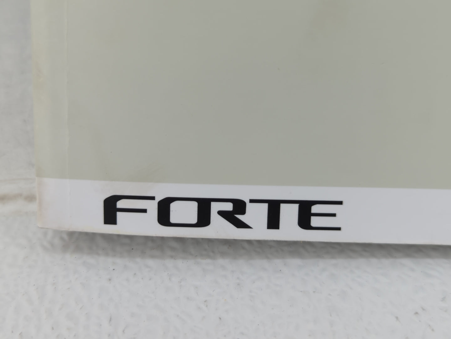 2017 Kia Forte Owners Manual Book Guide OEM Used Auto Parts - Oemusedautoparts1.com