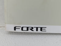 2017 Kia Forte Owners Manual Book Guide OEM Used Auto Parts - Oemusedautoparts1.com