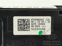 2017-2018 Kia Forte Climate Control Module Temperature AC/Heater Replacement P/N:97250B0DA0 Fits Fits 2017 2018 OEM Used Aut