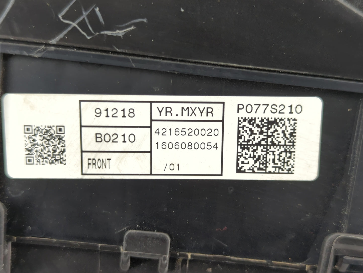 2017-2018 Kia Forte Fusebox Fuse Box Panel Relay Module P/N:91218-B0210 Fits Fits 2017 2018 OEM Used Auto Parts - Oemusedaut