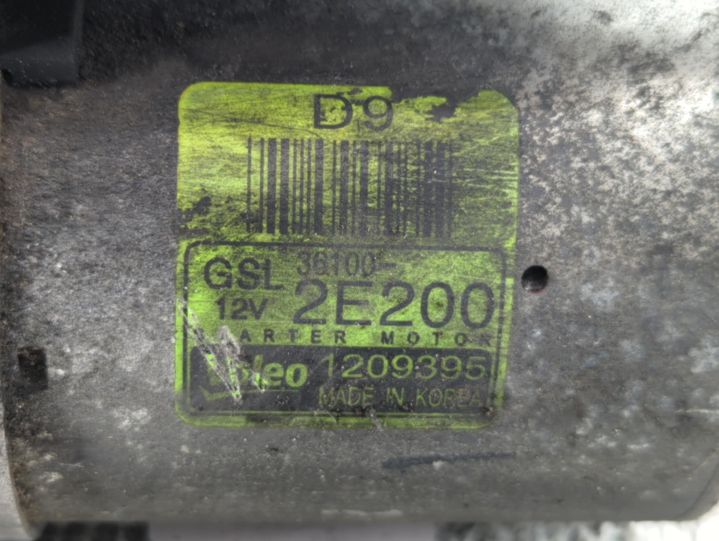 2016-2022 Kia Forte Car Starter Motor Solenoid OEM P/N:36100-2E200 Fits Fits 2013 2014 2016 2017 2018 2019 2020 2021 2022 OE