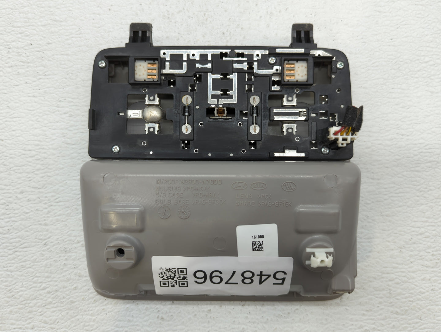 2017 Kia Forte Overhead Roof Console - Oemusedautoparts1.com