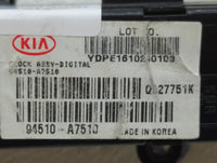 2017 Kia Forte CLOCK - Oemusedautoparts1.com