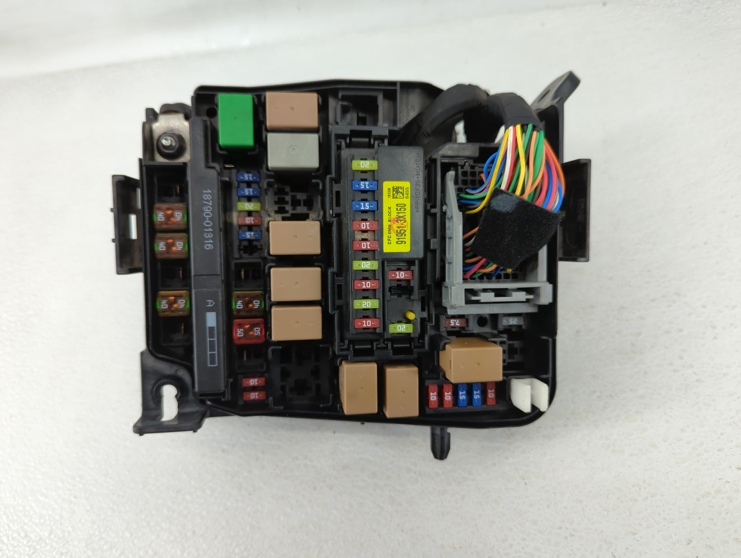 2017-2018 Kia Forte Fusebox Fuse Box Panel Relay Module P/N:91221-B0060 Fits Fits 2017 2018 OEM Used Auto Parts - Oemusedaut