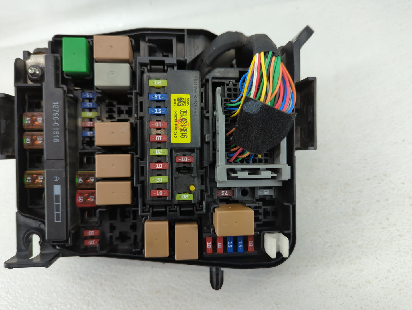 2017-2018 Kia Forte Fusebox Fuse Box Panel Relay Module P/N:91221-B0060 Fits Fits 2017 2018 OEM Used Auto Parts - Oemusedaut