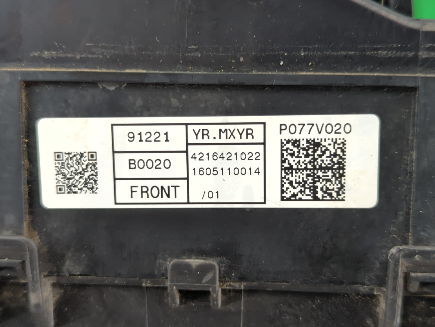 2017-2018 Kia Forte Fusebox Fuse Box Panel Relay Module P/N:91221-B0060 Fits Fits 2017 2018 OEM Used Auto Parts - Oemusedaut