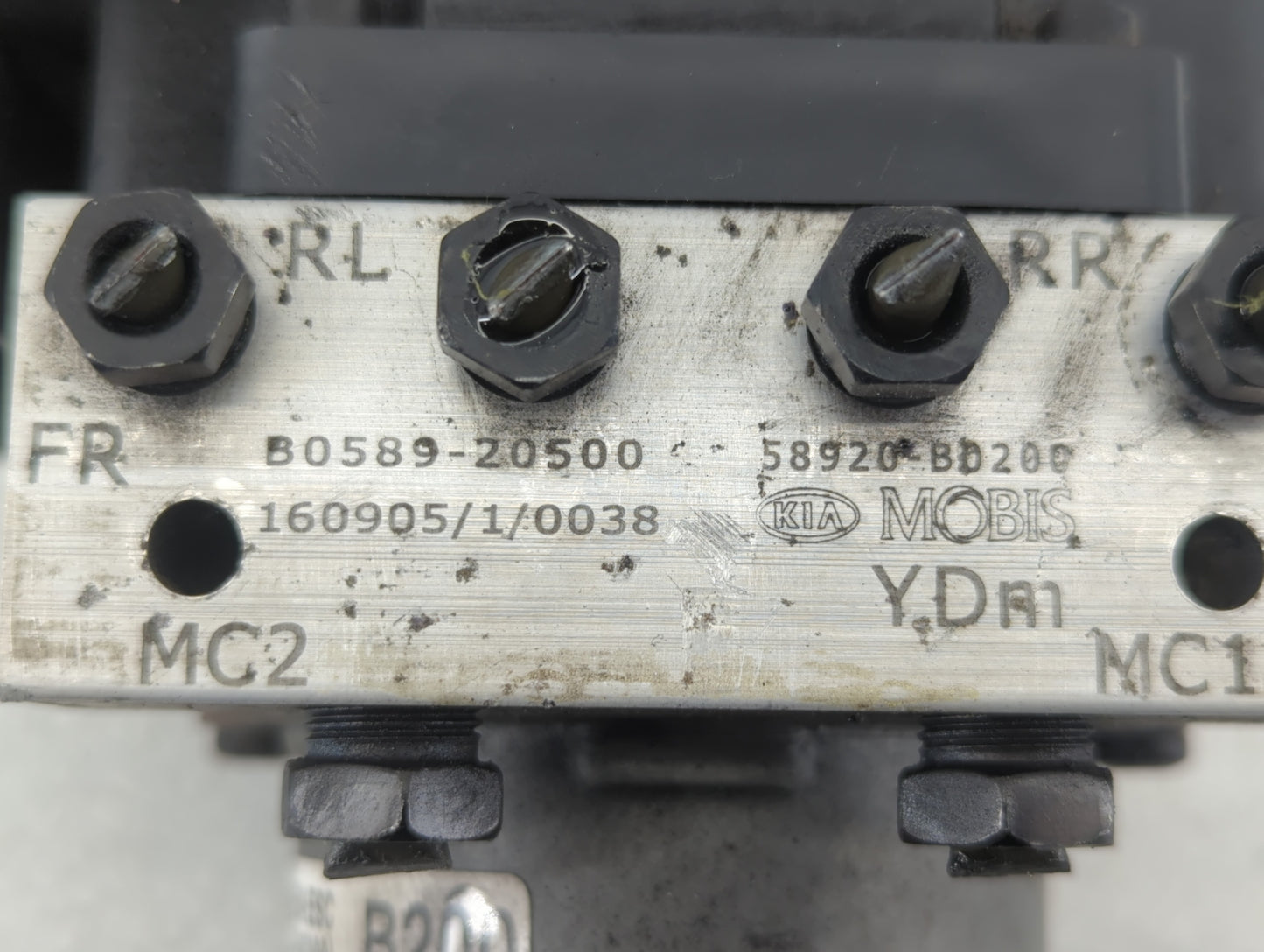 2017-2018 Kia Forte ABS Pump Control Module Replacement P/N:B0589-20500 Fits Fits 2017 2018 OEM Used Auto Parts - Oemusedaut