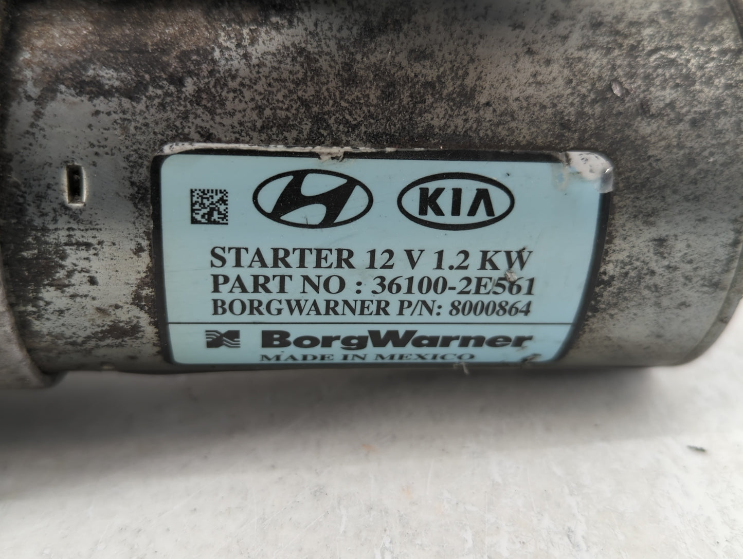 2017-2022 Kia Forte Car Starter Motor Solenoid OEM P/N:36100-2E561 Fits Fits 2017 2018 2019 2020 2021 2022 OEM Used Auto Par