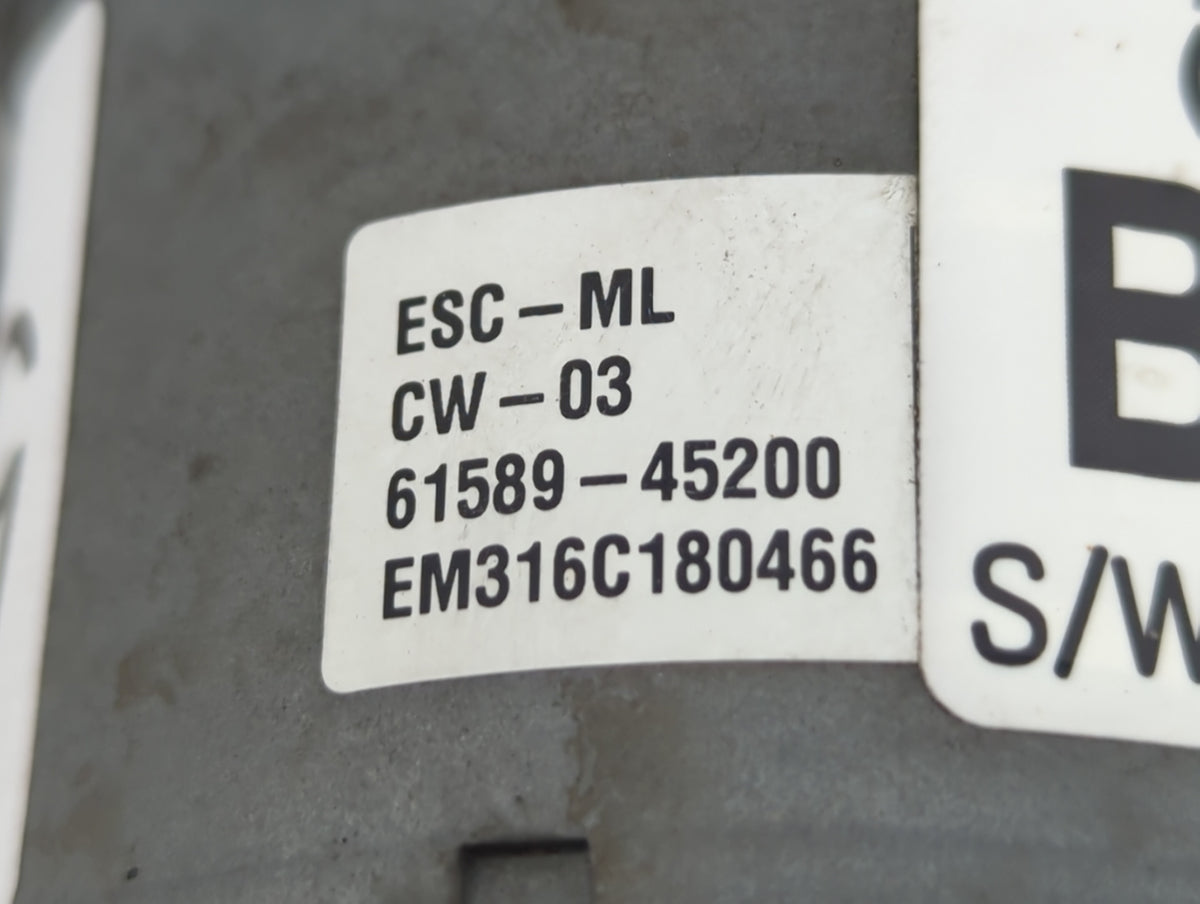 2017-2018 Kia Forte Anti-Lock Brake ABS Pump Module Actuator OEM P/N:61589-45200 58920-B0400 Fits Fits 2017 2018 OEM Used Au