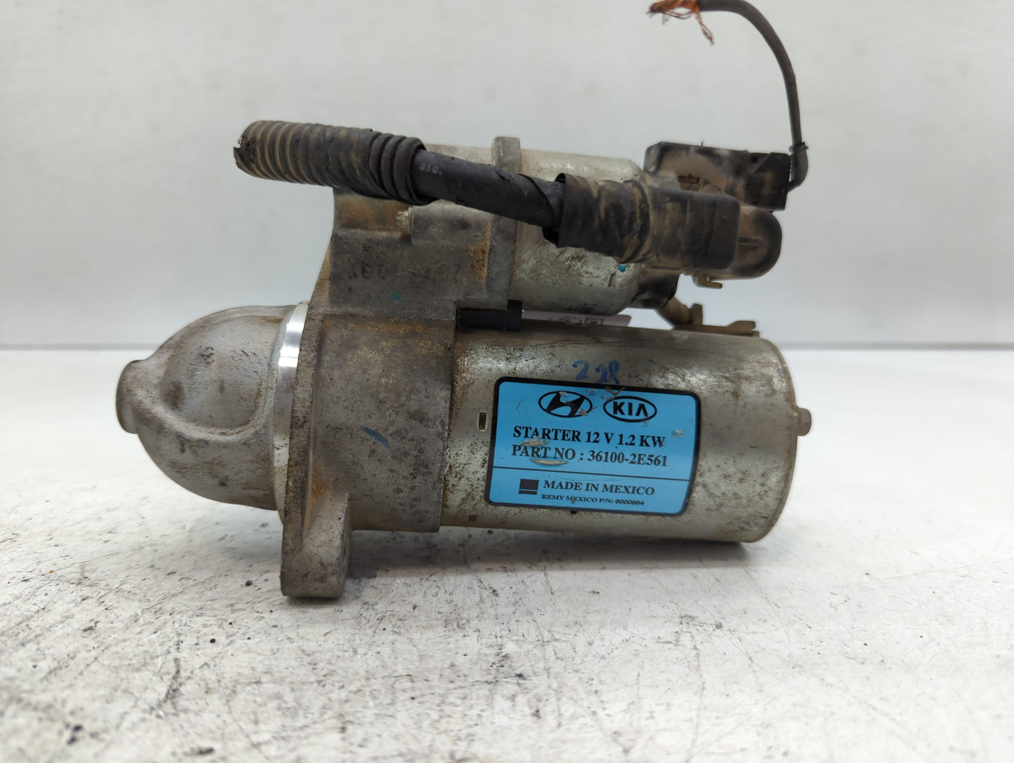 2017-2022 Kia Forte Car Starter Motor Solenoid OEM P/N:36100-2E561 Fits Fits 2017 2018 2019 2020 2021 2022 OEM Used Auto Par