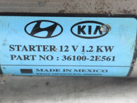 2017-2022 Kia Forte Car Starter Motor Solenoid OEM P/N:36100-2E561 Fits Fits 2017 2018 2019 2020 2021 2022 OEM Used Auto Par