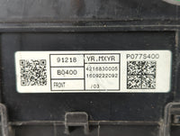 2017-2018 Kia Forte Fusebox Fuse Box Panel Relay Module P/N:91218 B0400 Fits Fits 2017 2018 OEM Used Auto Parts - Oemusedaut