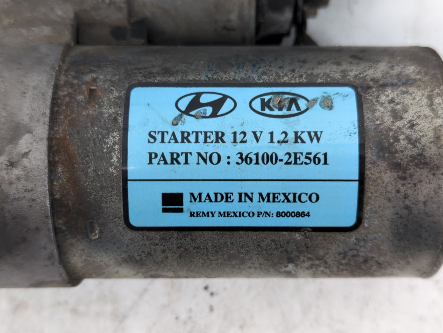 2017-2022 Kia Forte Car Starter Motor Solenoid OEM P/N:36100-2E561 Fits Fits 2017 2018 2019 2020 2021 2022 OEM Used Auto Par