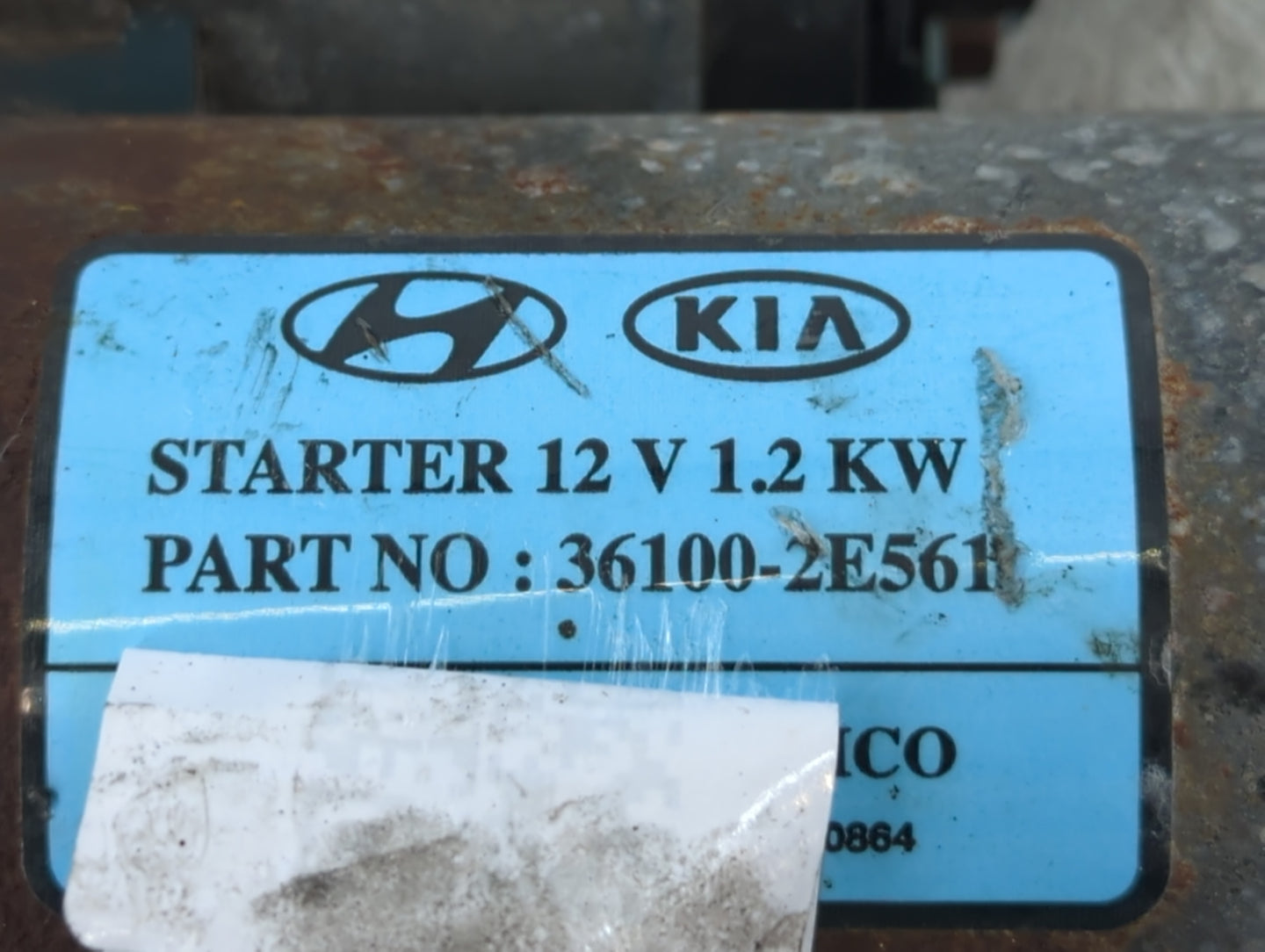 2017-2022 Kia Forte Car Starter Motor Solenoid OEM P/N:36100-2E561 Fits Fits 2017 2018 2019 2020 2021 2022 OEM Used Auto Par